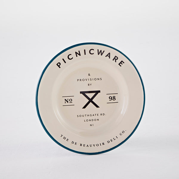 De Beauvoir Deli enamel plate