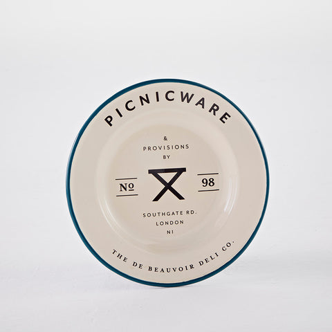 De Beauvoir Deli enamel plate