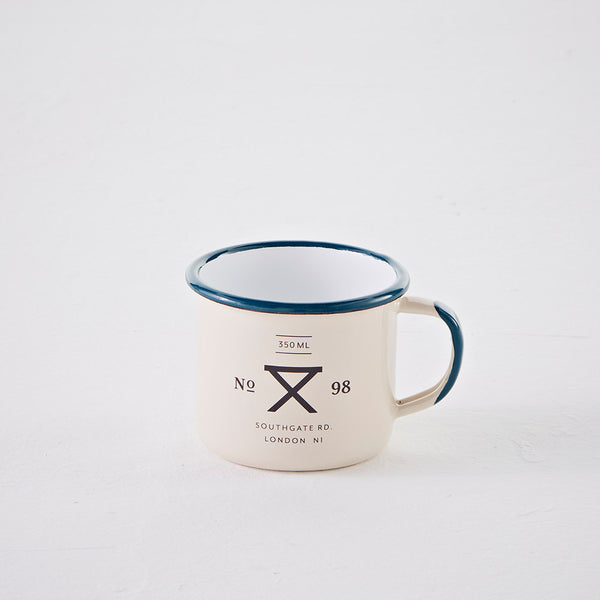 De Beauvoir Deli enamel mug
