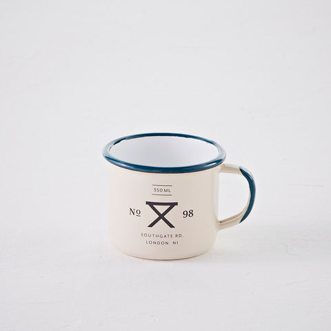 De Beauvoir Deli enamel mug